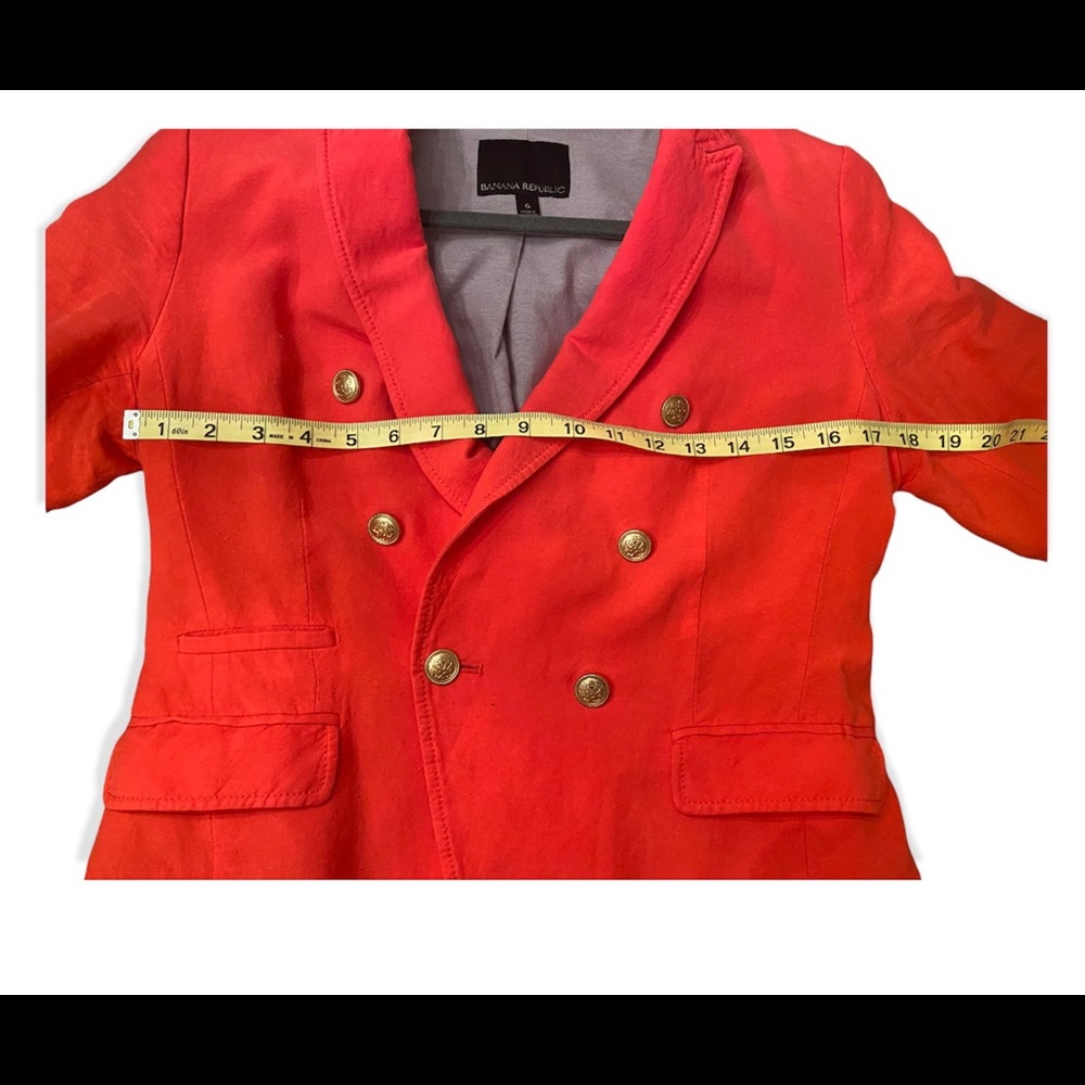 Banana Republic Women’s Coral blazer size 6 - Picture 7 of 10